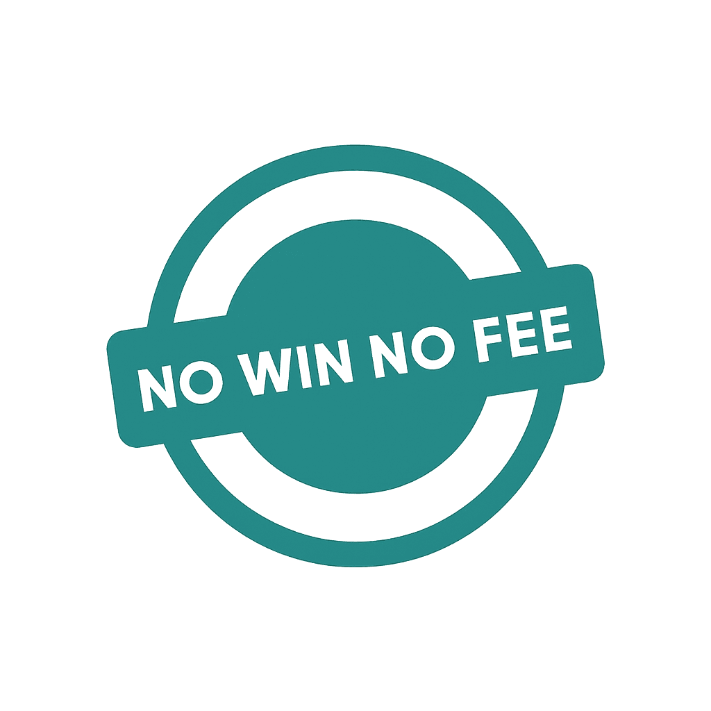 No win no fee guarantee infographic